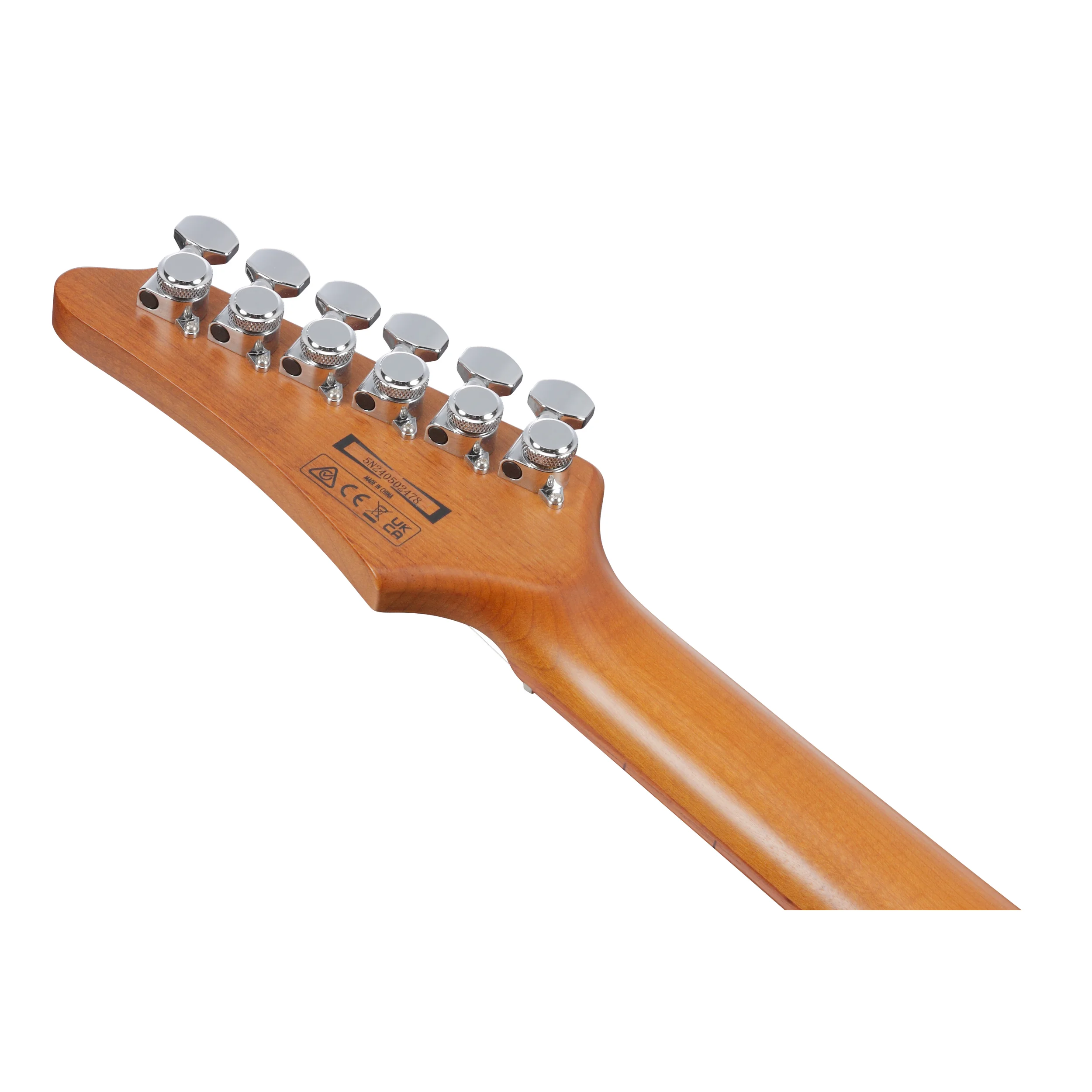 Ibanez Standard AZ24S1F Electric Guitar – Transparent Turquoise Burst — view 5