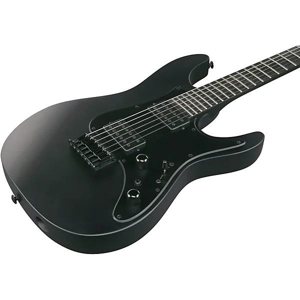 Ibanez Iron Label AZ41B1 Electric Guitar – Black Flat — view 3