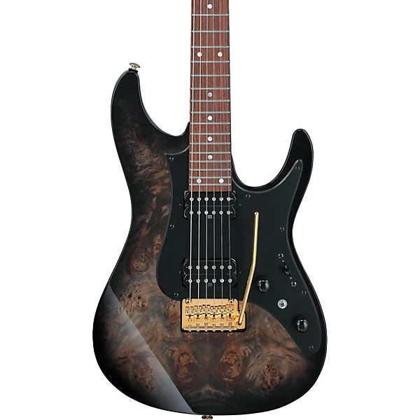 Ibanez Premium AZ41P1PB Electric Guitar – Transparent Gray Burst — view 1
