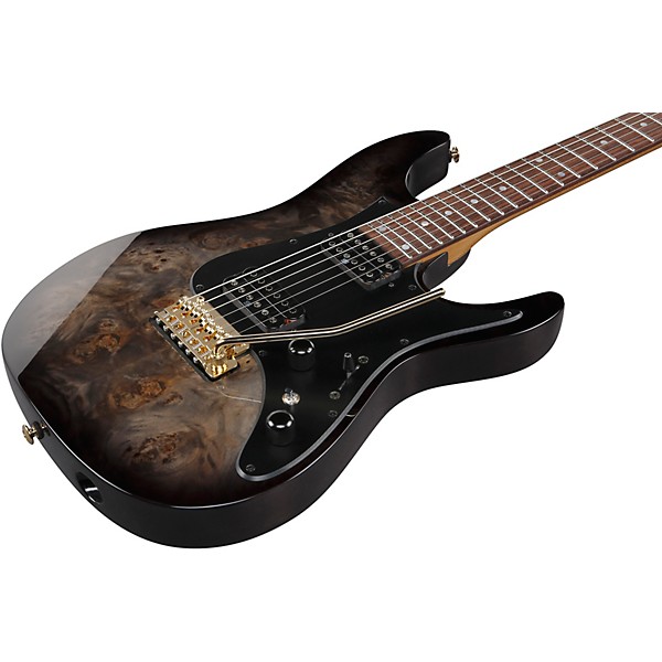 Ibanez Premium AZ41P1PB Electric Guitar – Transparent Gray Burst — view 3