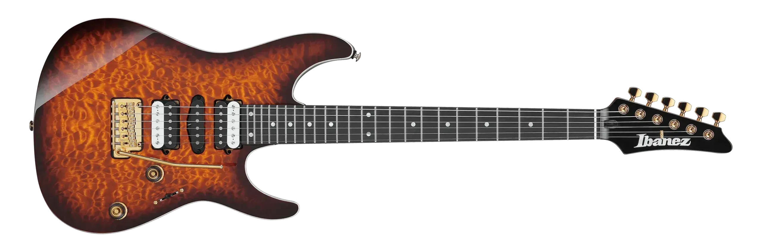 Ibanez Premium AZ47P1QM Electric Guitar - Dragon Eye Burst — view 2