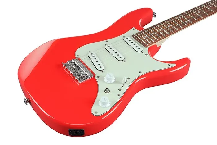 Ibanez AZ Series AZES31 Electric Guitar – Vermillion — view 3