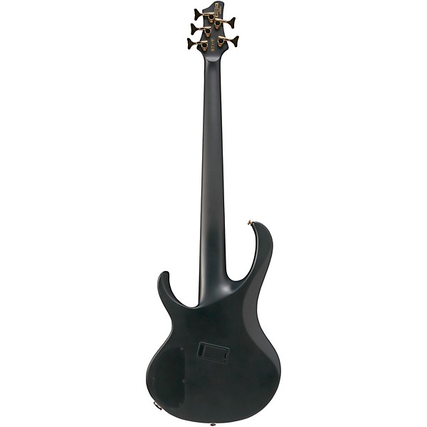 Ibanez&nbsp;Bass Workshop BTB605LM Multi-scale 5-string Electric Bass Guitar – Black Flat — view 6