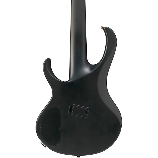 Ibanez&nbsp;Bass Workshop BTB605LM Multi-scale 5-string Electric Bass Guitar – Black Flat — view 7