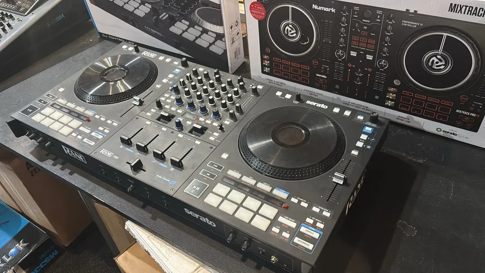 Rane FOUR Professional 4-Channel Stems DJ Controller - B Stock — view 4