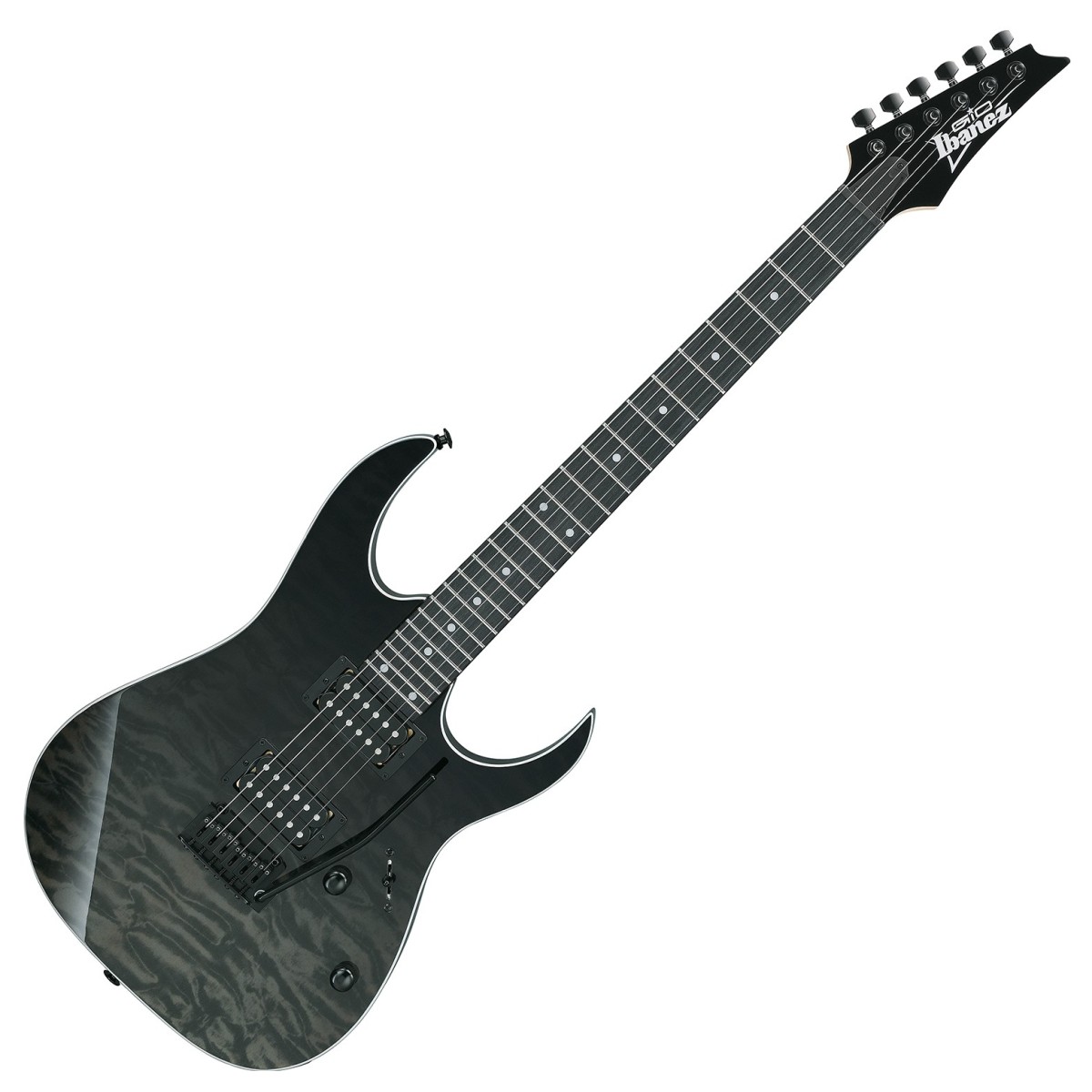 Ibanez GRG120QASP Electric Guitar – Black — view 2
