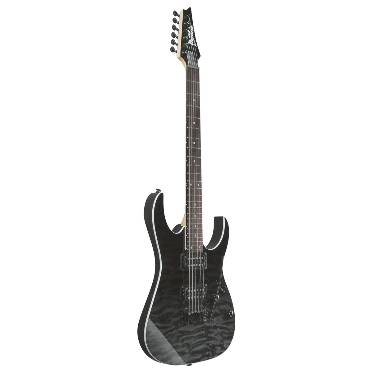 Ibanez GRG120QASP Electric Guitar – Black — view 3