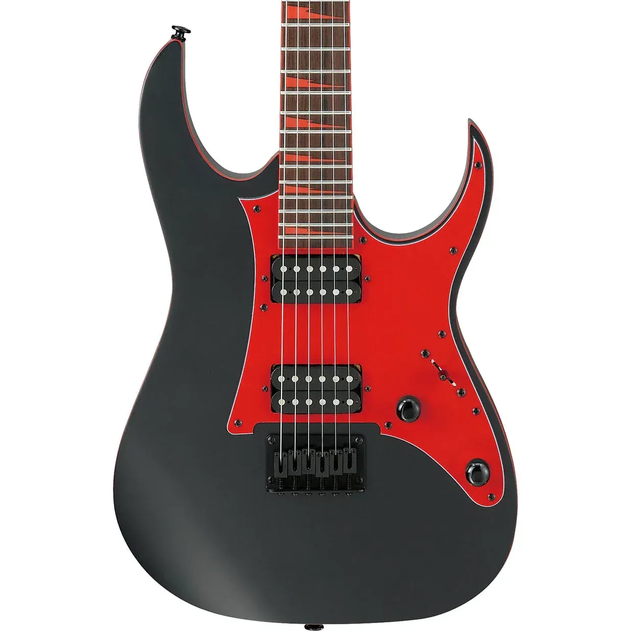 Ibanez GRG131DX-BKF Gio Electric Guitar - Black Flat