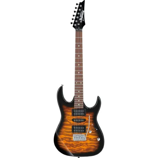 Ibanez Gio GRX70QA Electric Guitar - Sunburst — view 2
