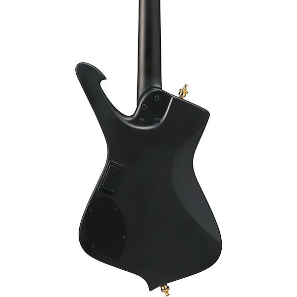 Ibanez Iceman ICB620 4 String Electric Bass Guitar - Black Flat — view 5