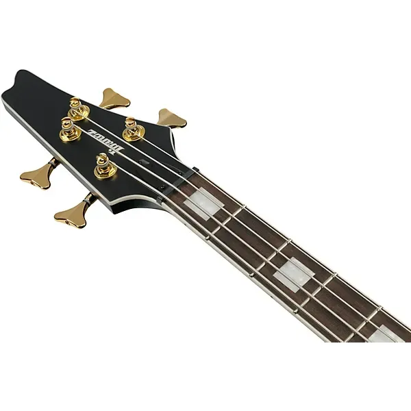 Ibanez Iceman ICB620 4 String Electric Bass Guitar - Black Flat — view 8