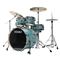 Tama IP52H6W Imperialstar 5 Piece Drum Kit – SLM w/ Black Nickel Shell Hardware — view 2