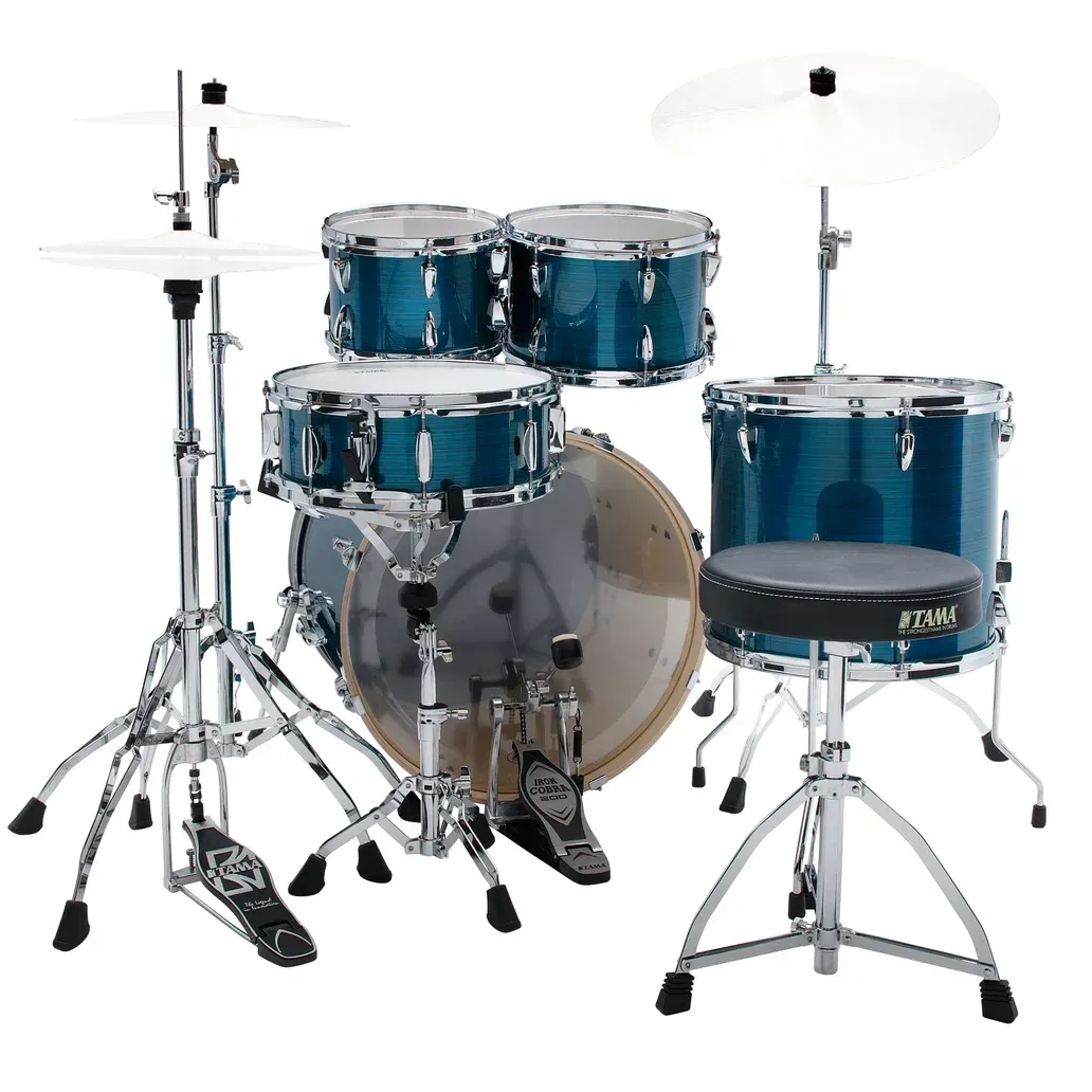 Tama IP52H6W Imperialstar 5 Piece Drum Kit - HLB — view 2
