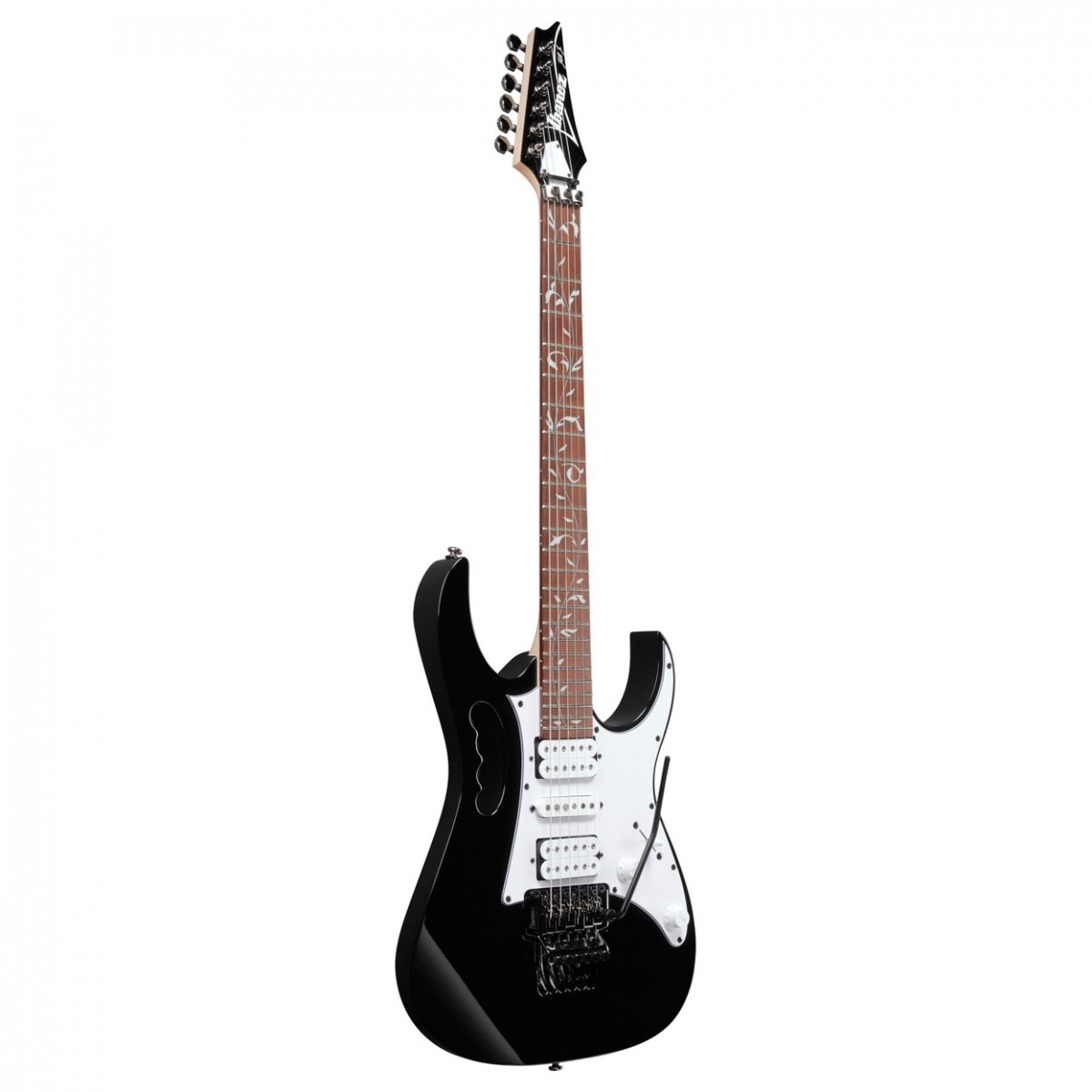 Ibanez JEM Junior Steve Vai Electric Guitar – Black — view 3