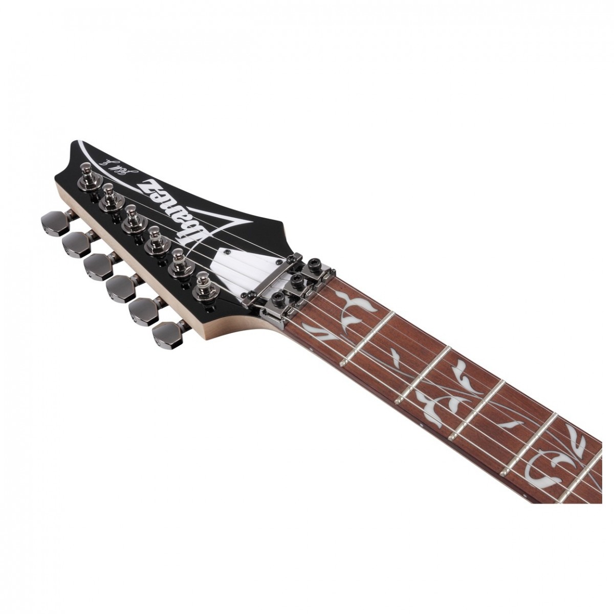 Ibanez JEM Junior Steve Vai Electric Guitar – Black — view 7