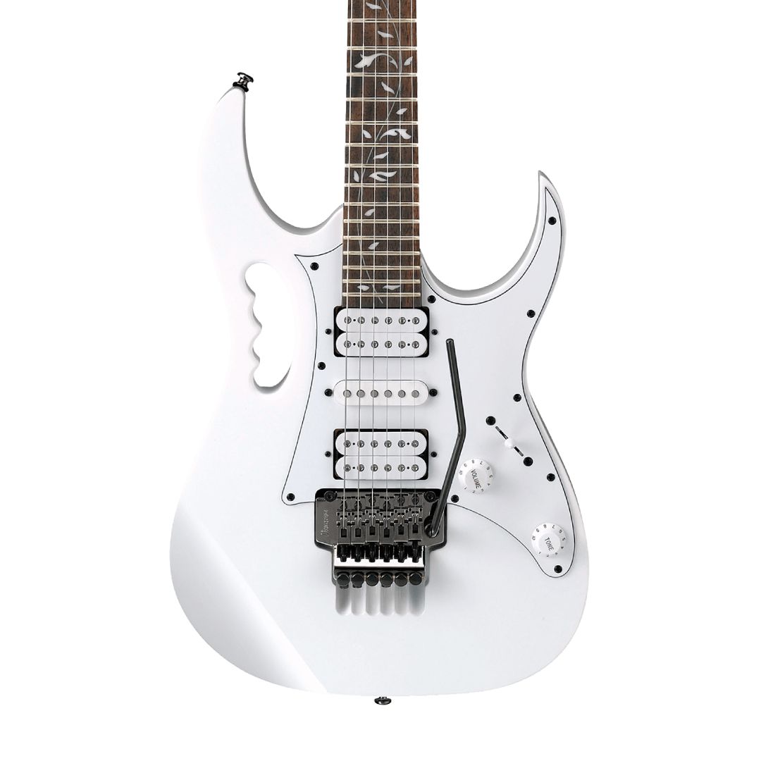 Ibanez JEM Junior Steve Vai Electric Guitar – White — view 1