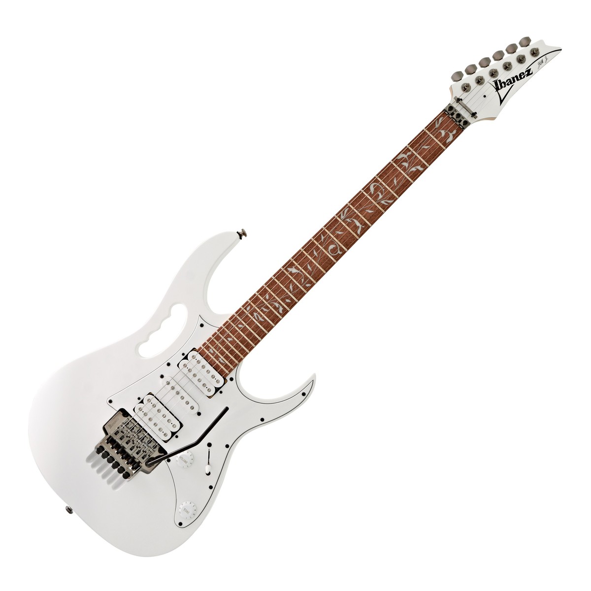 Ibanez JEM Junior Steve Vai Electric Guitar – White — view 2