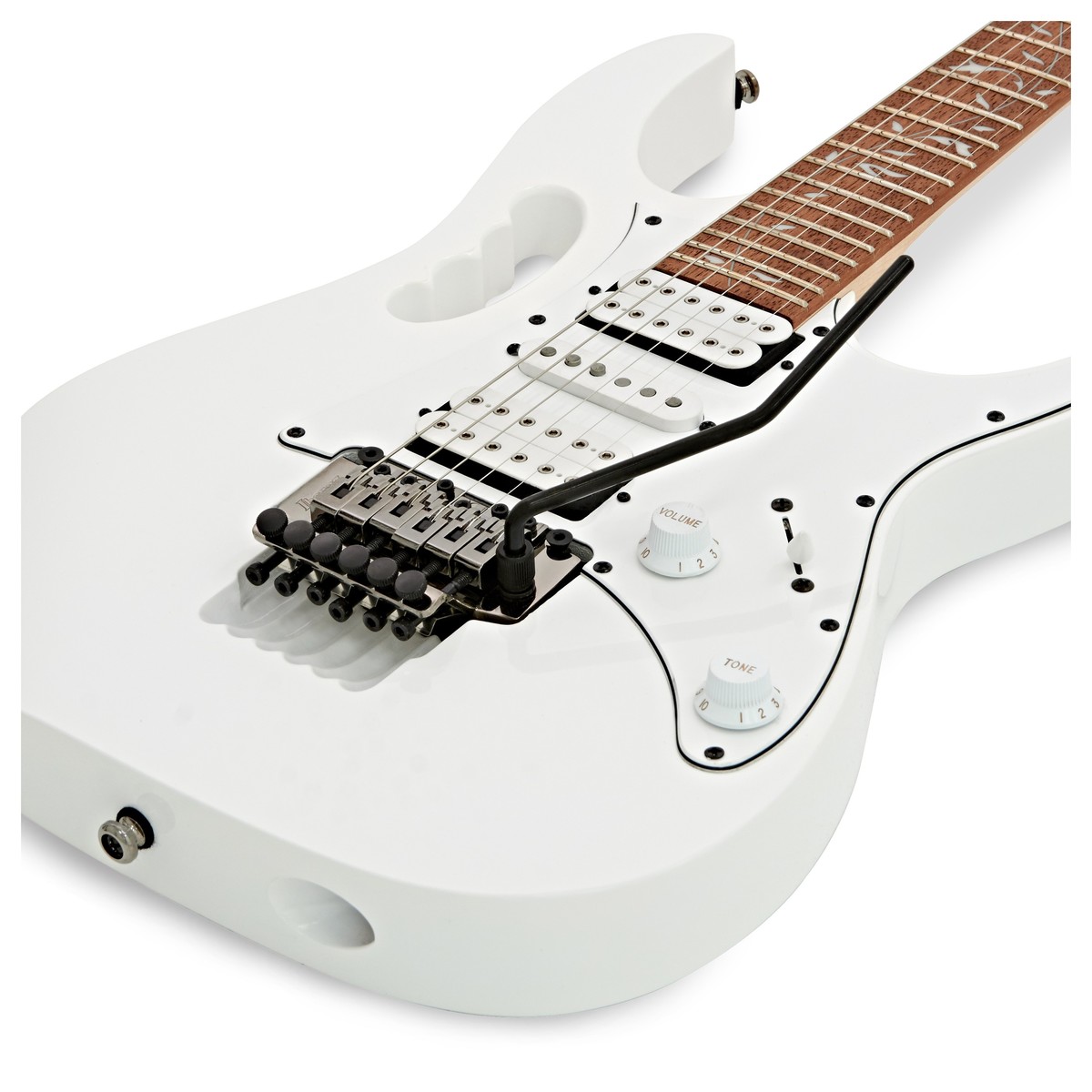 Ibanez JEM Junior Steve Vai Electric Guitar – White — view 3