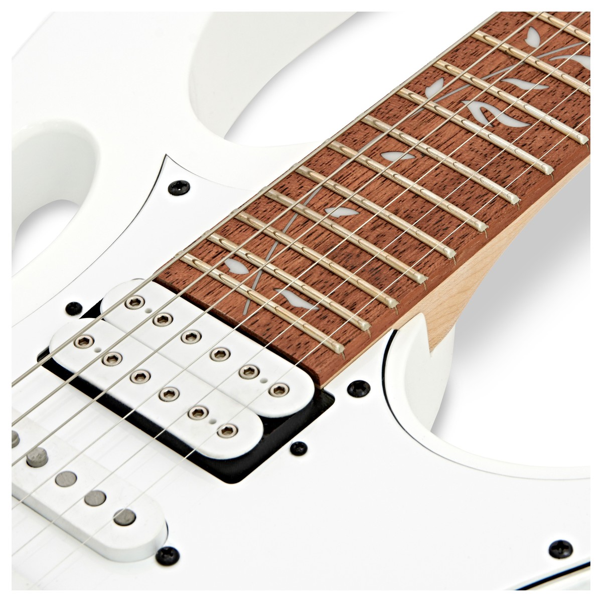 Ibanez JEM Junior Steve Vai Electric Guitar – White — view 4
