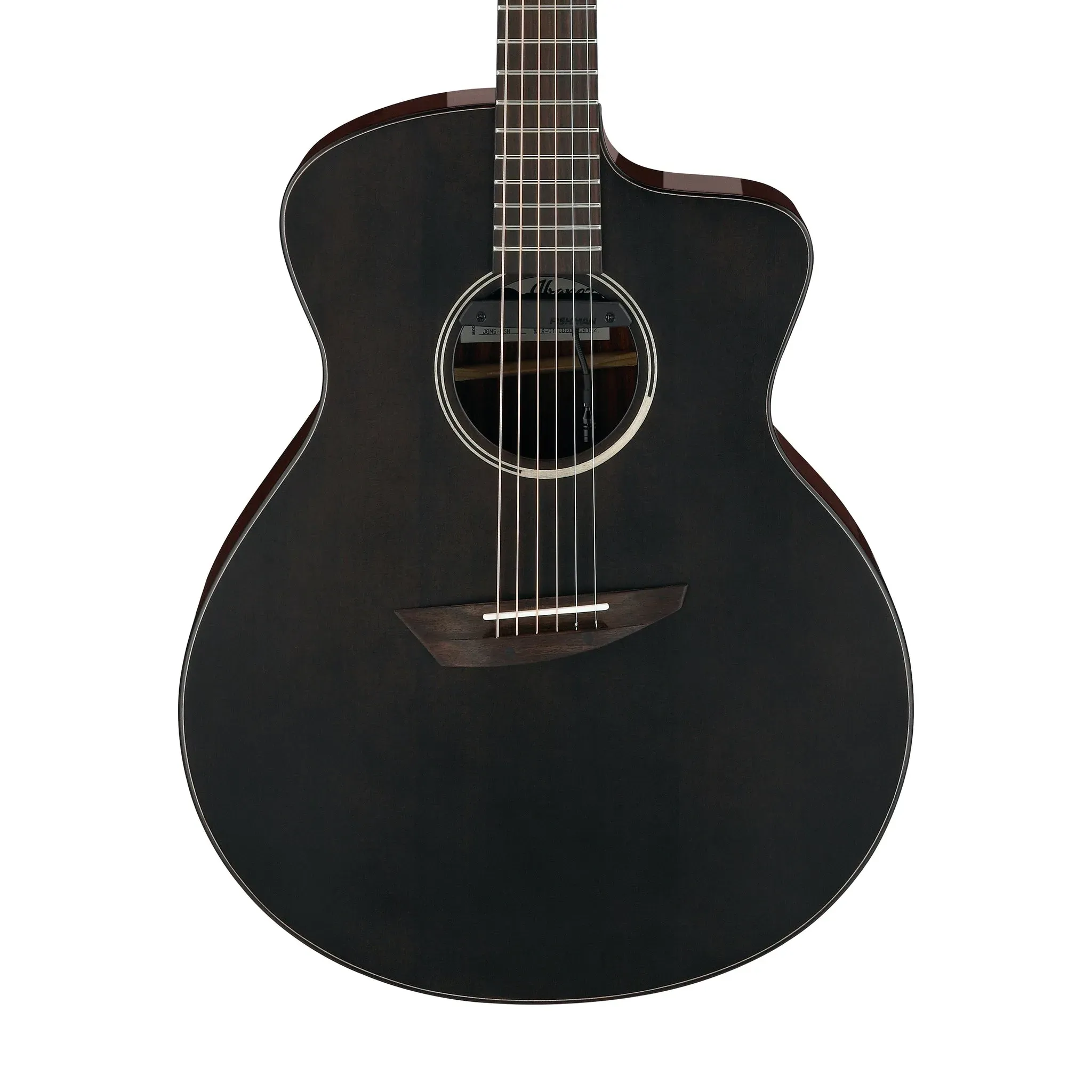 Ibanez Jon Gomm Signature JGM5 Acoustic-Electric Guitar - Black Satin Top