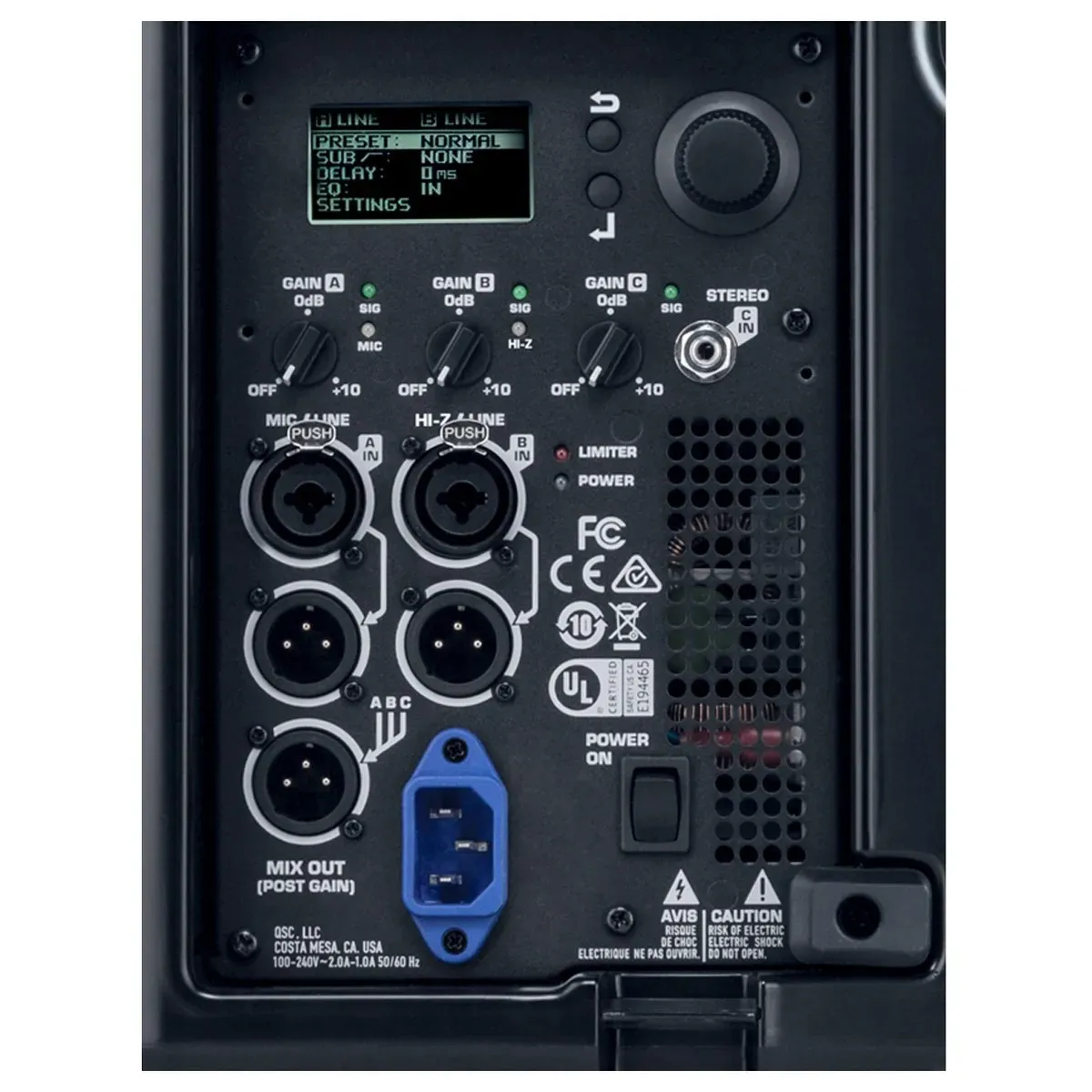 QSC K10.2 2000W 10 inch Powered Speaker — view 7