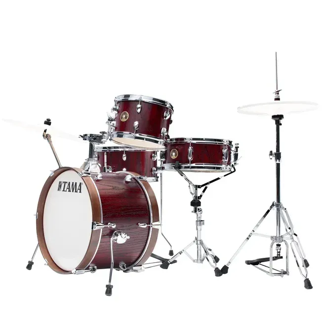 Tama Club-JAM 4-pc Complete Drum Kit - Satin Burgundy Elm — view 2
