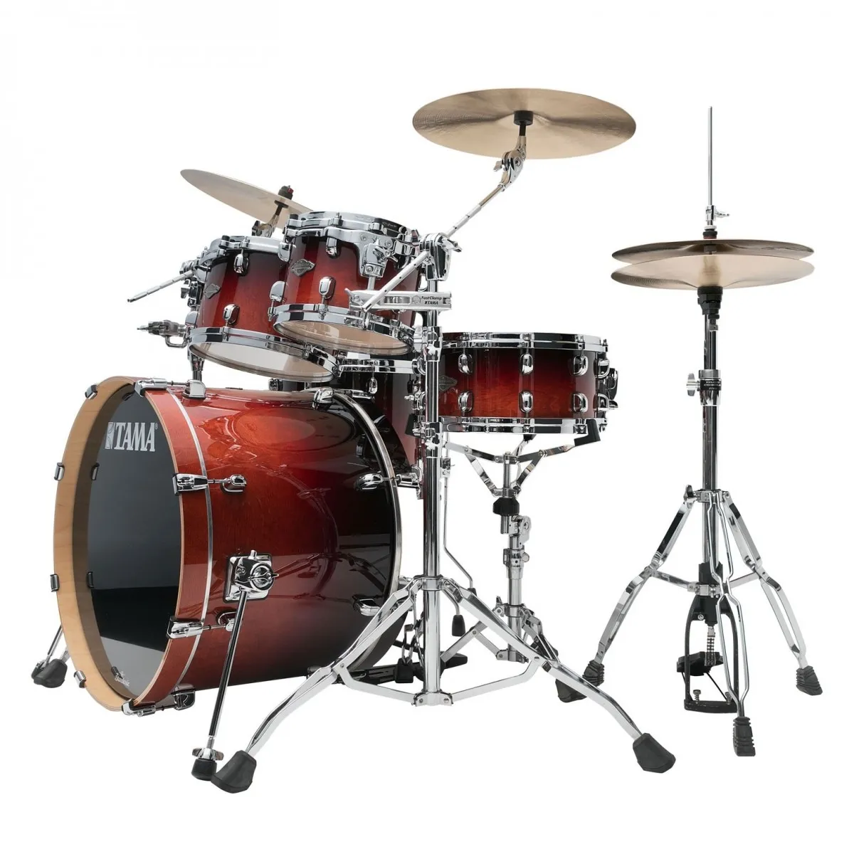Tama Starclassic Performer MBS52RZS 5-piece Shell Pack – Dark Cherry Fade — view 2