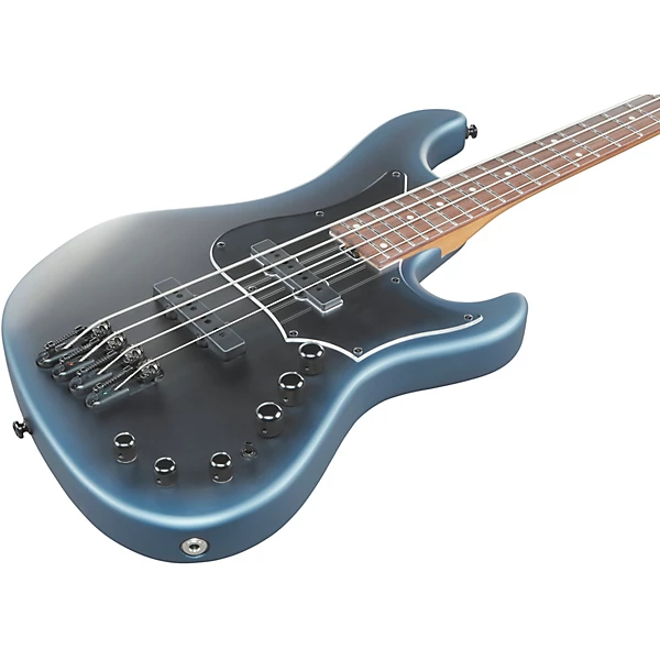 Ibanez Mode MDM1000 Electric Bass Guitar – Midnight Artic Ocean Matte — view 4