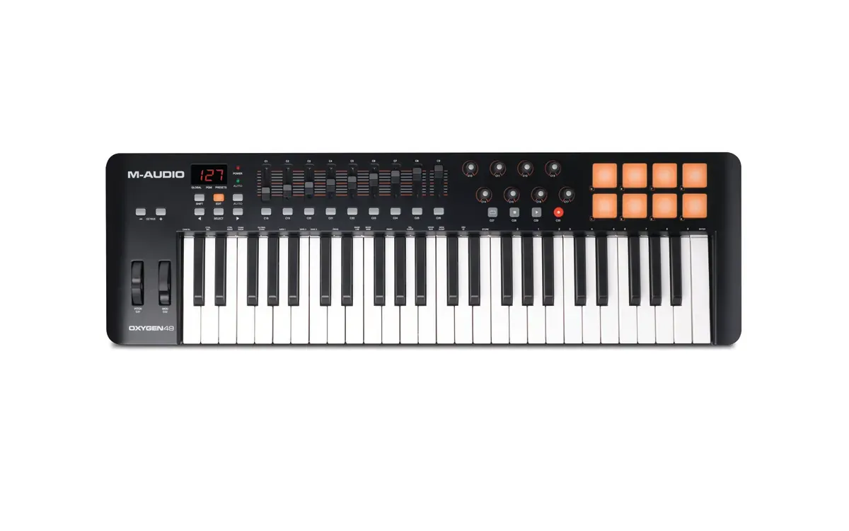 M-Audio Oxygen 49 MIDI Controller — view 4