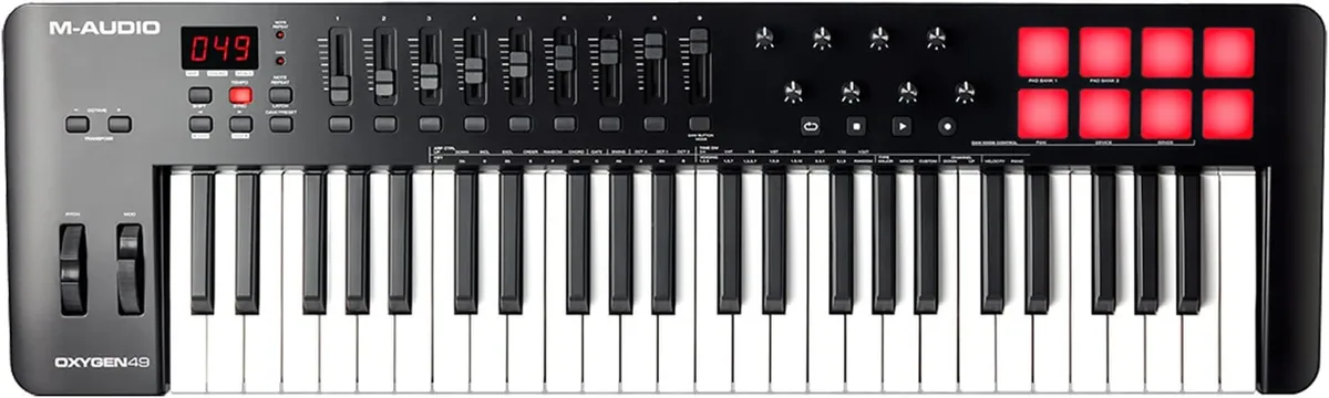 M-AUDIO MKV OXYGEN MIDI-CONTROLLER — view 3