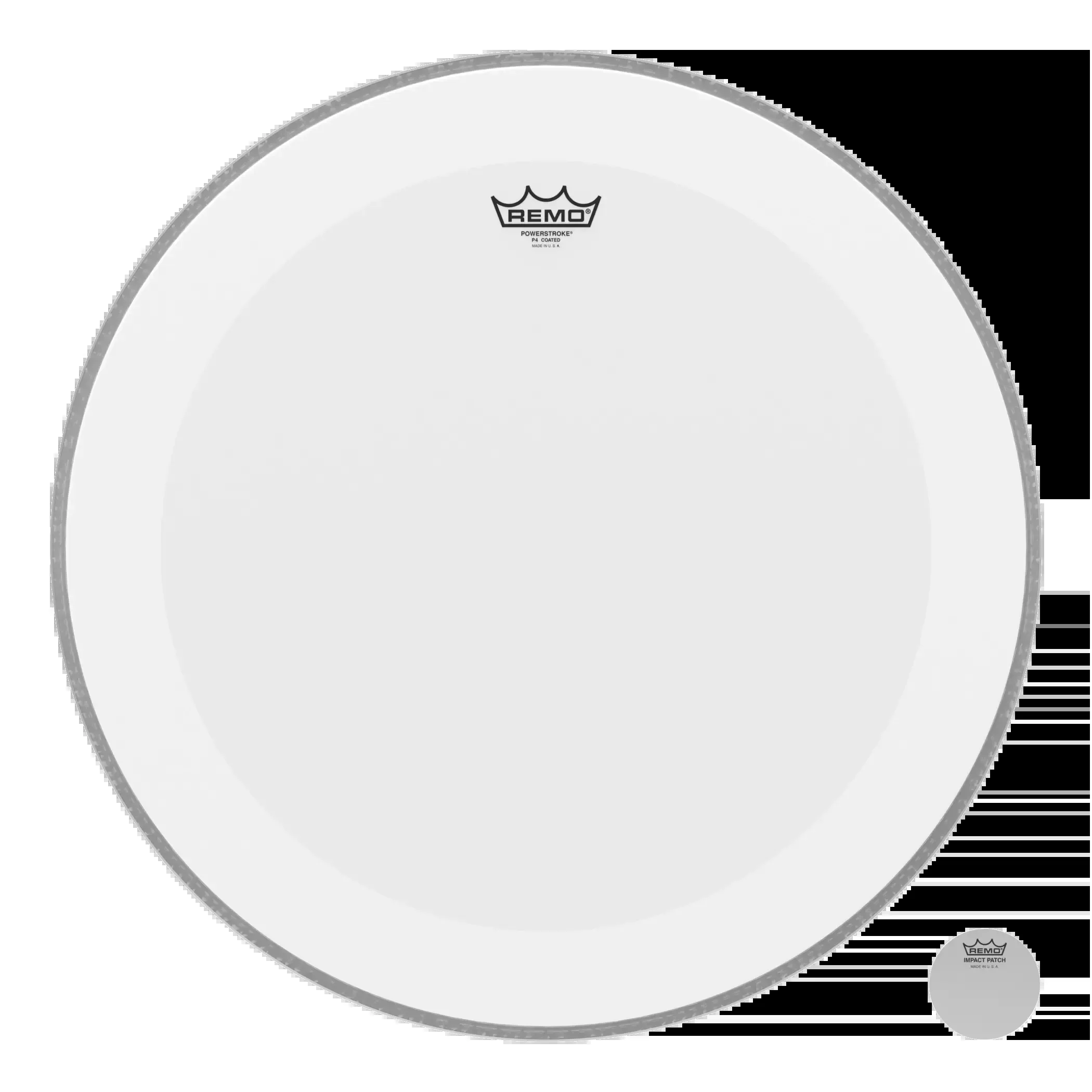 Remo Powerstroke P4 12 inch Coated — view 1