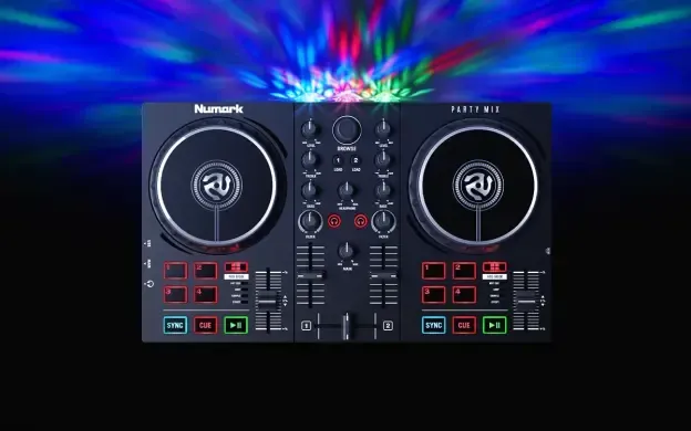 Numark Party Mix II DJ Controller with Built-in Light Show — view 3
