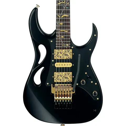 Ibanez Steve Vai Signature PIA3761 Electric Guitar - Onyx Black
