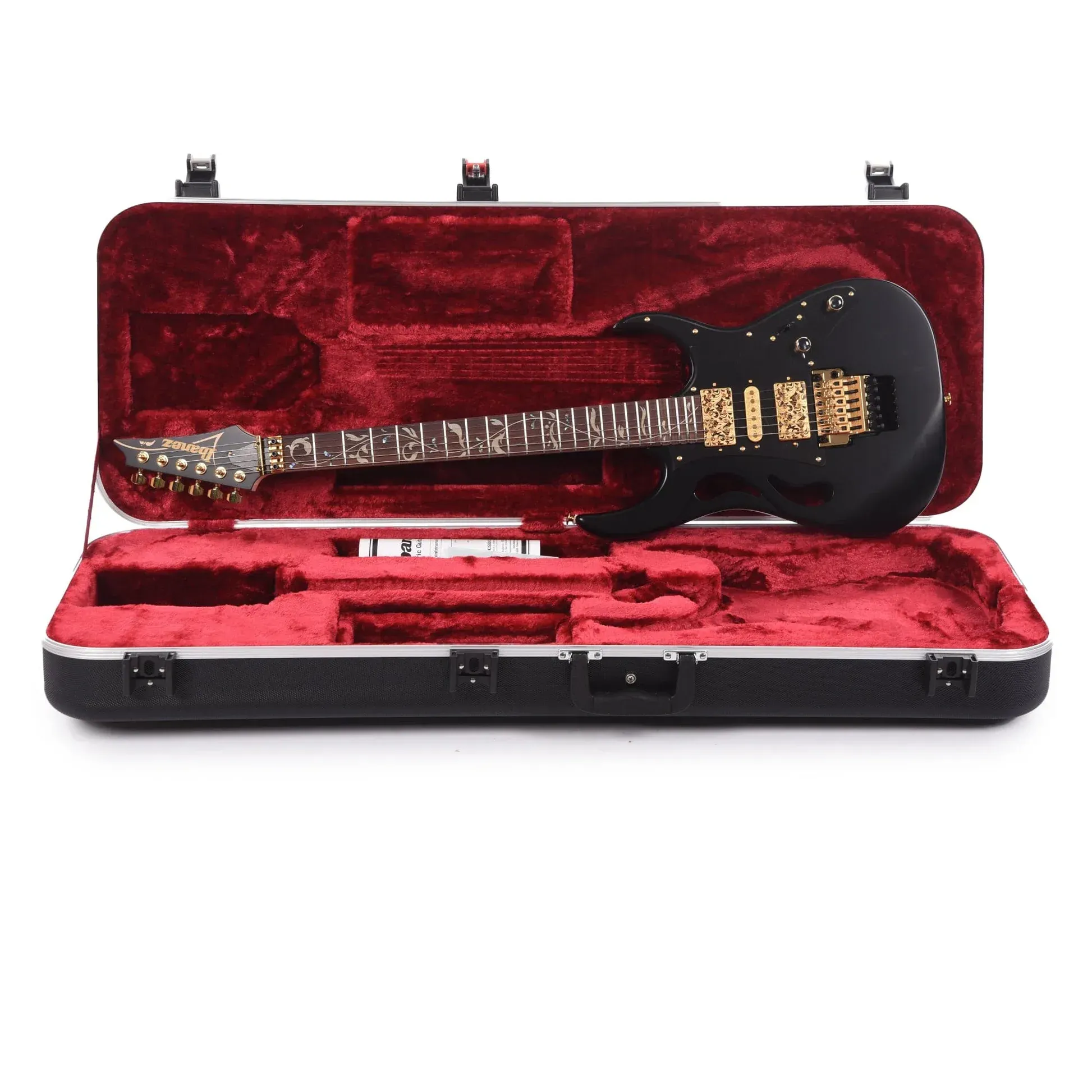 Ibanez Steve Vai Signature PIA3761 Electric Guitar - Onyx Black — view 7