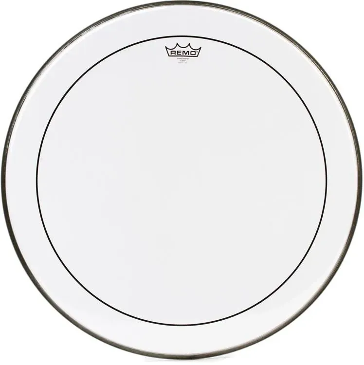 Remo 24" Pinstripe Clear Bass Drum Head