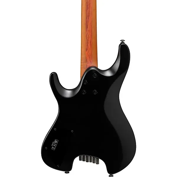 Ibanez QX52 Headless 6-String Electric Guitar - Black Flat — view 5