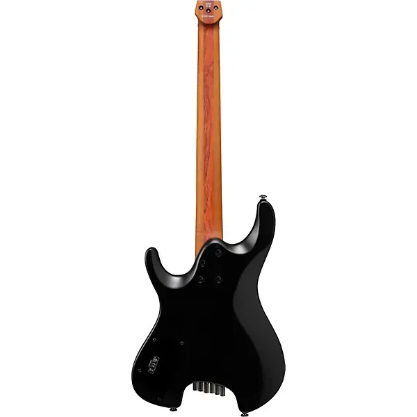 Ibanez QX52 Headless 6-String Electric Guitar - Black Flat — view 6