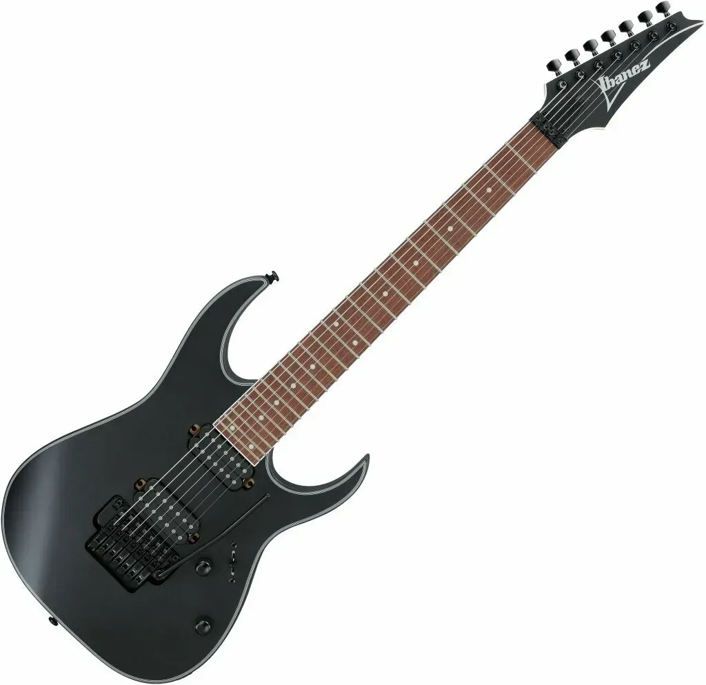 Ibanez RG7320EX-BKF 7-String Electric Guitar - Black Flat — view 2
