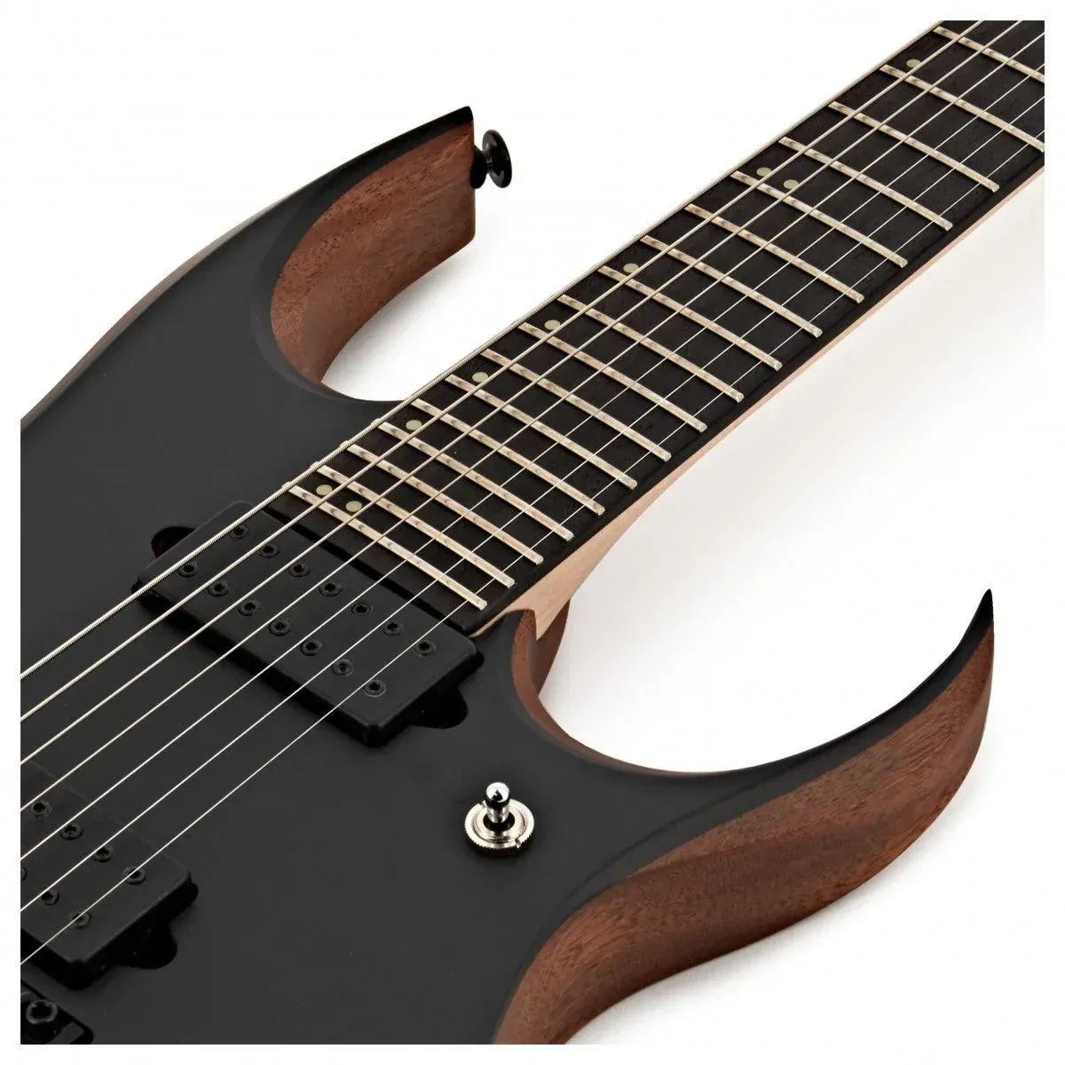 Ibanez Prestige RGDR4327 7-string Electric Guitar - Natural Flat — view 3