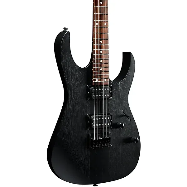 Ibanez Standard RGRT421 Electric Guitar - Weathered Black — view 3