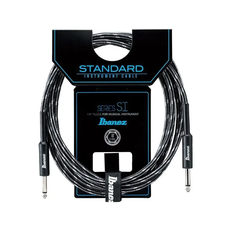 Ibanez SI10 Guitar Cable 6m Woven - Camouflage City