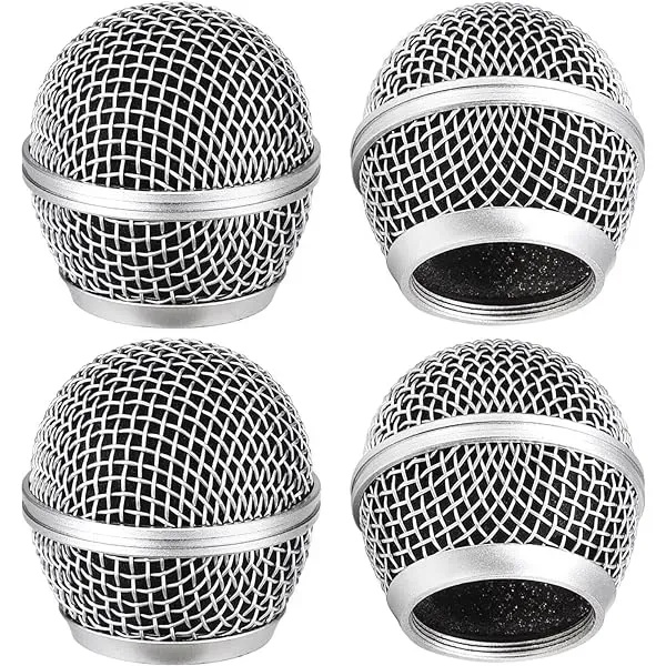 On-Stage SP58 Steel Mesh Mic Grille - Steel Gray — view 2