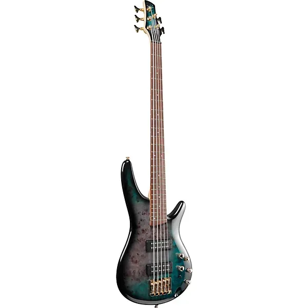 Ibanez SR405EPBDX 5-string Bass Guitar - Tropical Seafloor Burst — view 3