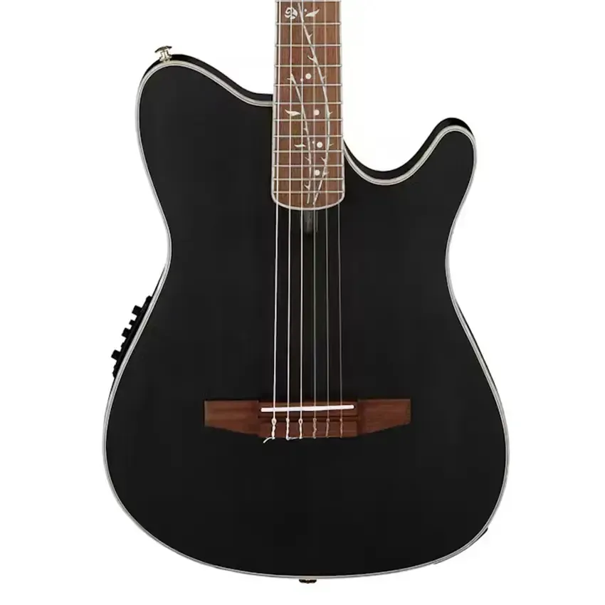 Ibanez Tim Henson Nylon Acoustic Electric Guitar - Black