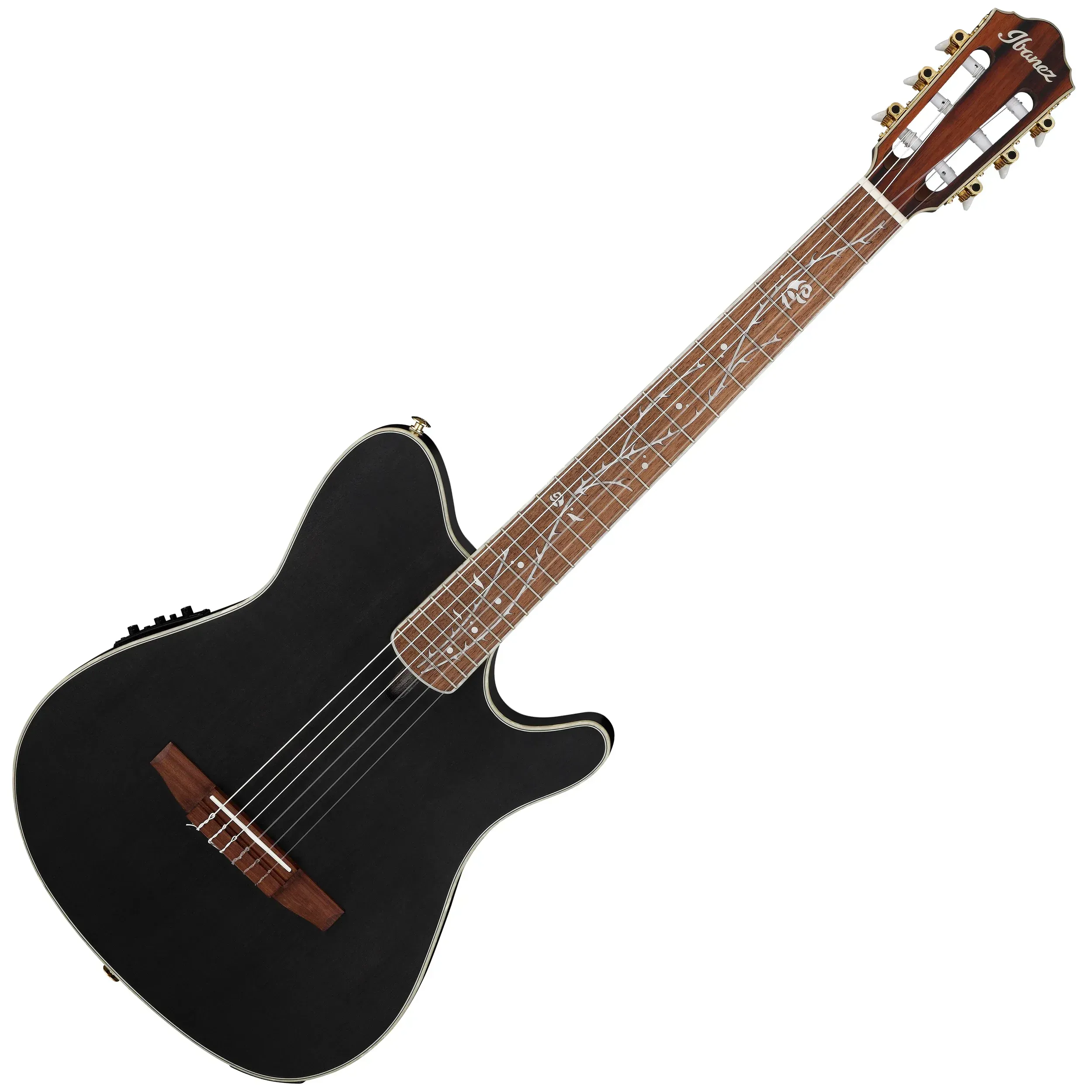 Ibanez Tim Henson Nylon Acoustic Electric Guitar - Black — view 2