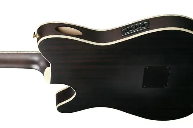 Ibanez Tim Henson Nylon Acoustic Electric Guitar - Black — view 3