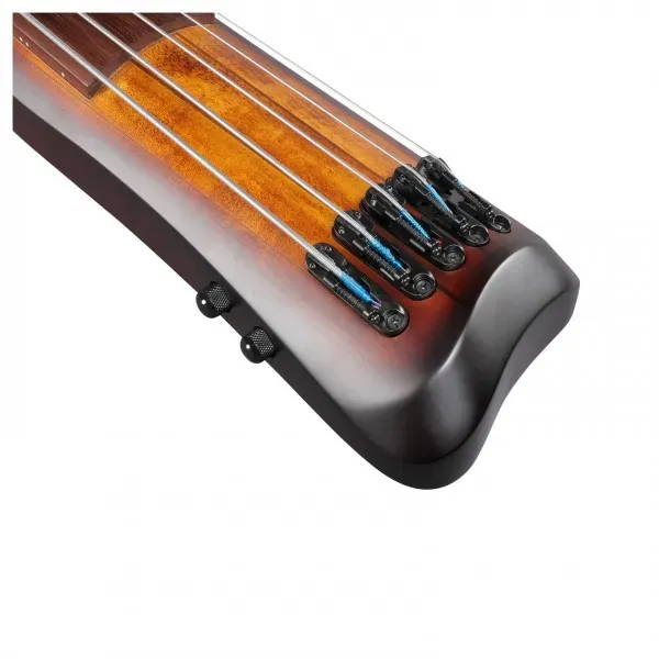 Ibanez UB805 5-string Electric Upright Bass - Mahogany Oil Burst — view 3
