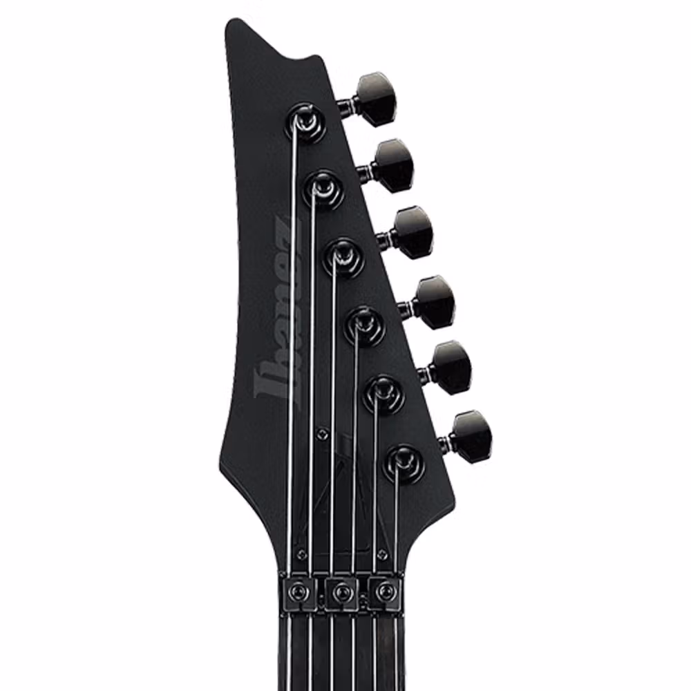 Ibanez Iron Label Xiphos Electric Guitar – Black Flat — view 4