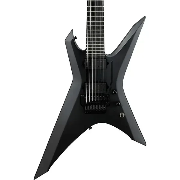 Ibanez Iron Label Xiphos 7-string Electric Guitar - Black Flat