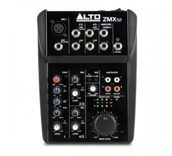 Alto ZMX52 5-Channel Compact Mixer — view 1